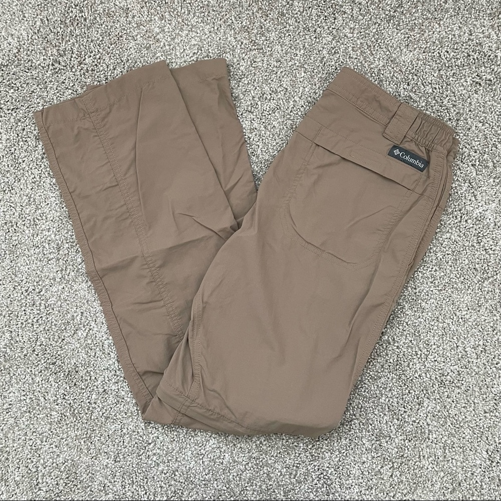 Columbia Omni-Shade Sun Protection Convertible Men’s Tan Pants Size 30W 30L